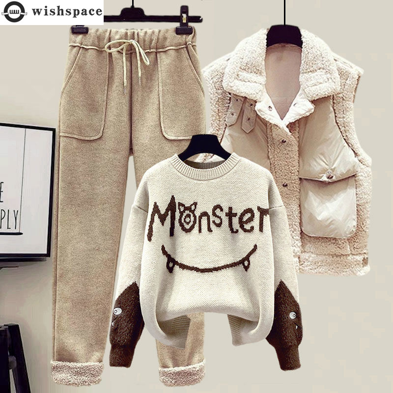 Embroidery Vest - 2024 Winter New Cashmere Vest Coat