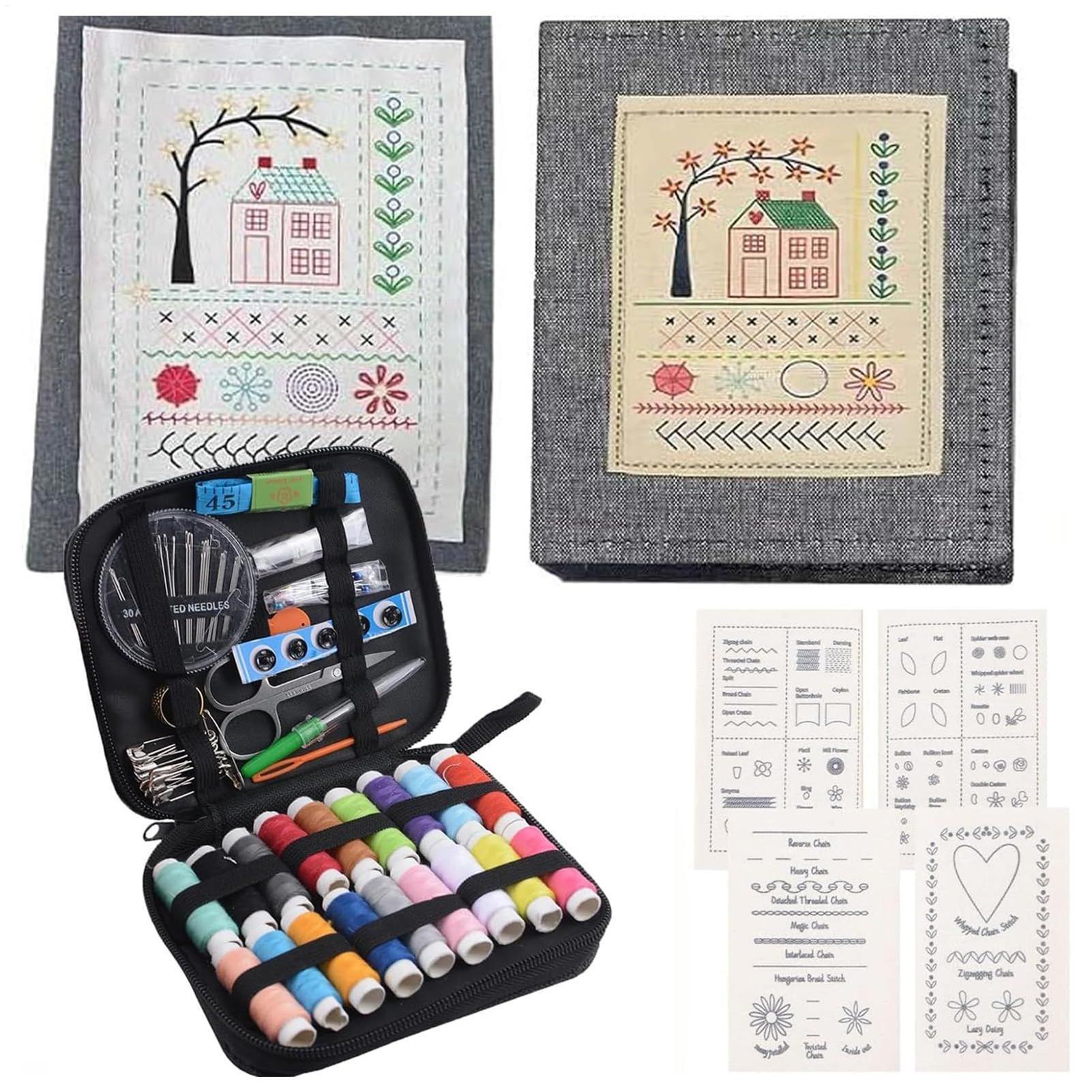 Embroidery Stitch Book For Beg - Embroidery Guide Paper ulasan dan harga