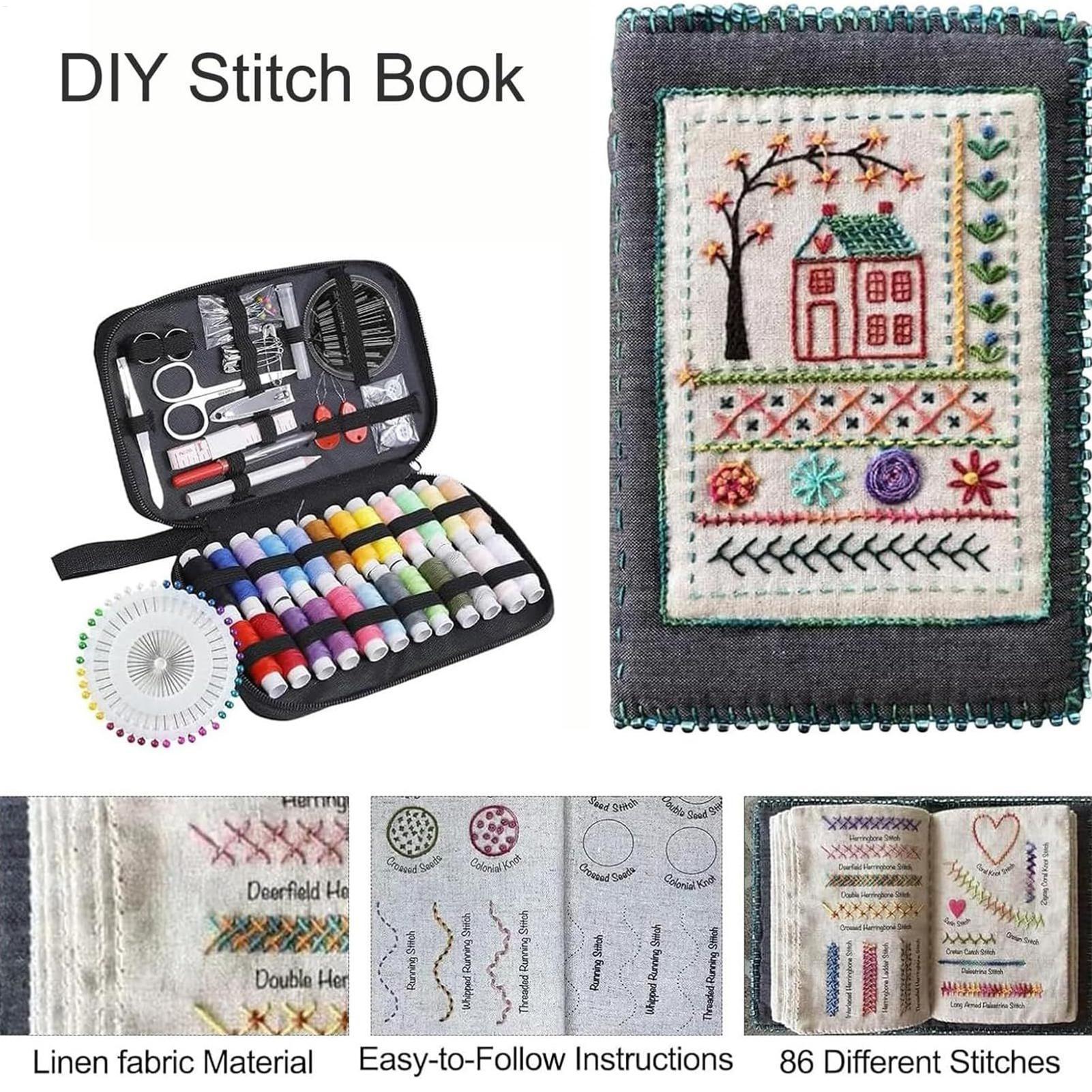 Embroidery Stitch Book For Beg - Embroidery Guide Paper ulasan dan harga