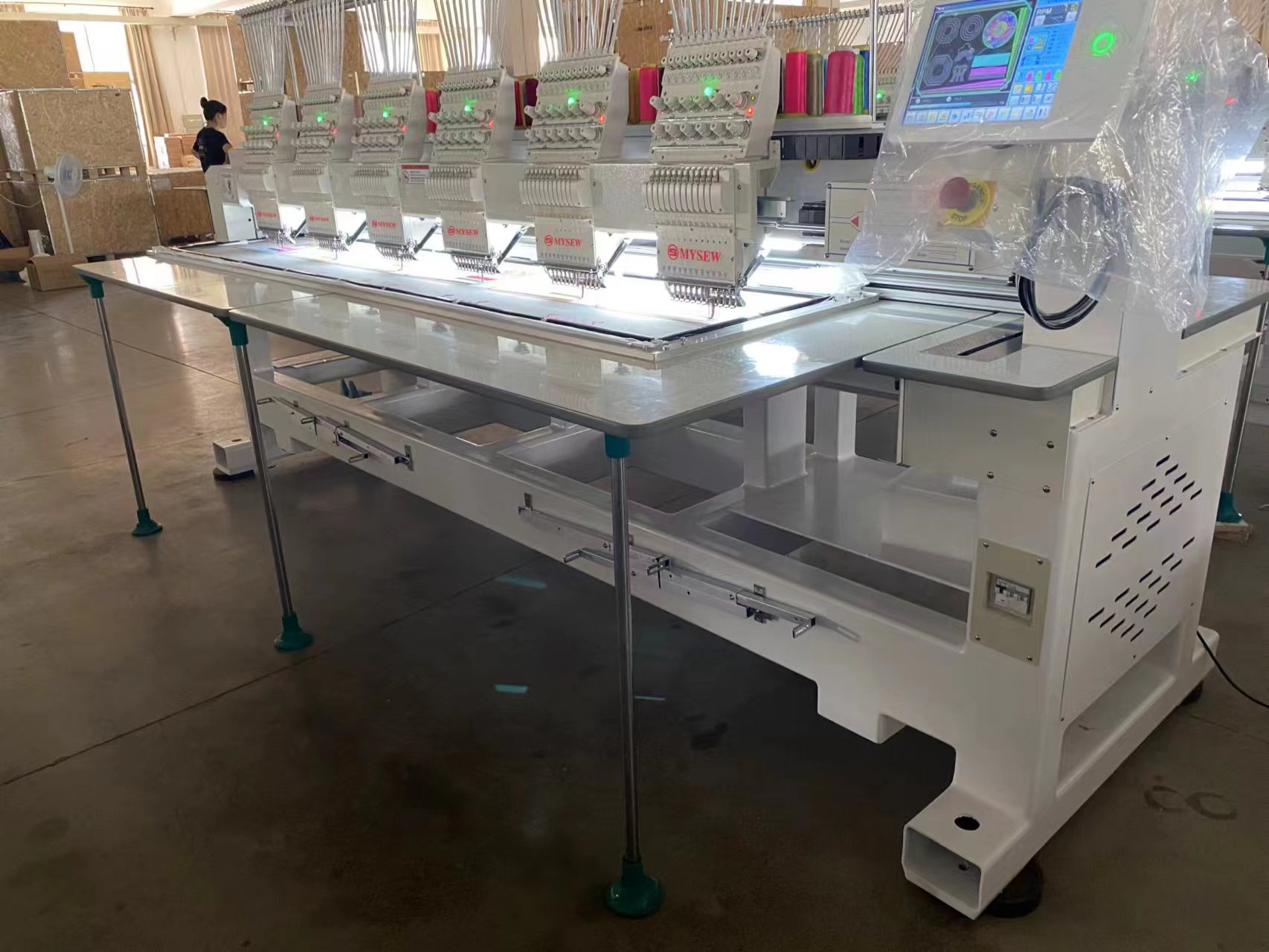 MFGS 1506 15  s 6 Head Automat - Embroidery Tshirt ulasan dan harga