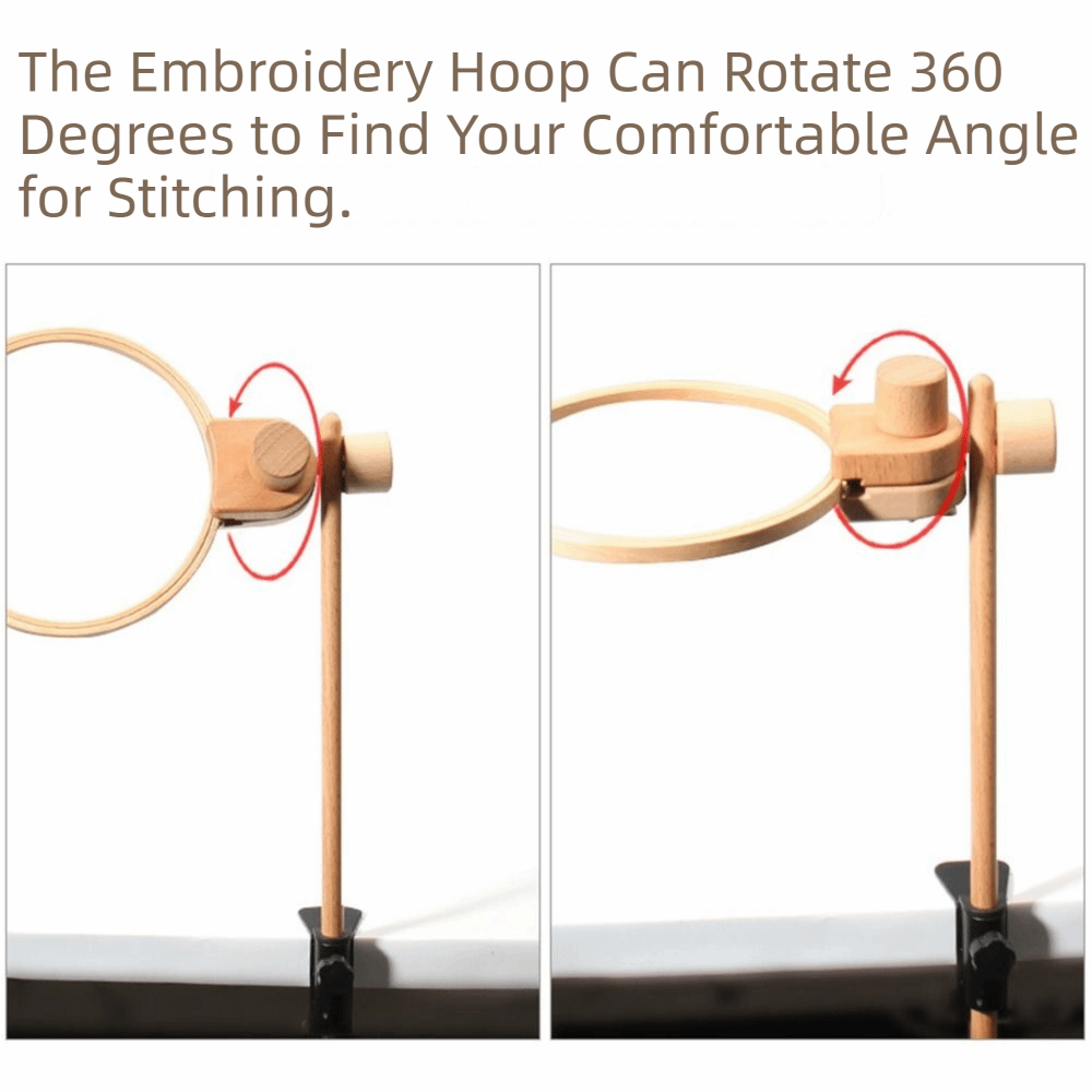 Beech Wood Embroidery Frame La - Embroidery Hoop Square ulasan dan harga