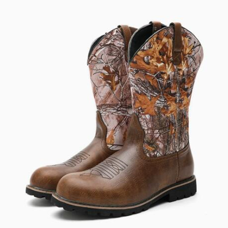 Large Size 48 Men's Boots Clas - Embroidery On Leather ulasan dan harga