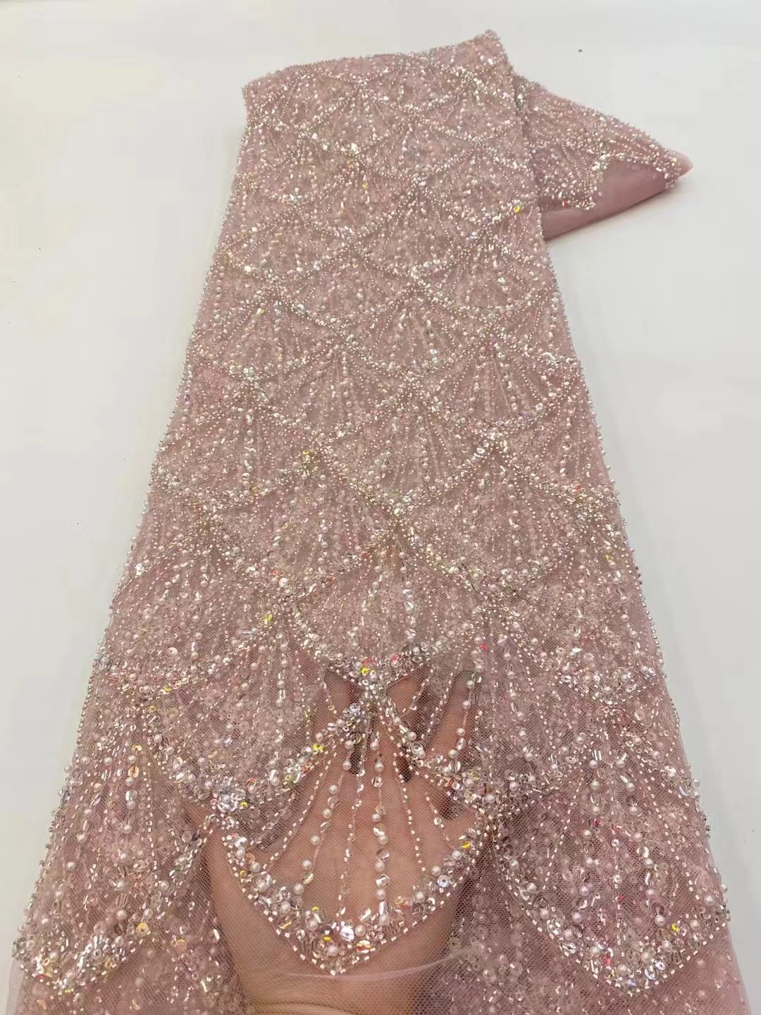 African Tulle Lace Fabric 2026 - Embroidery Net Fabric ulasan dan harga