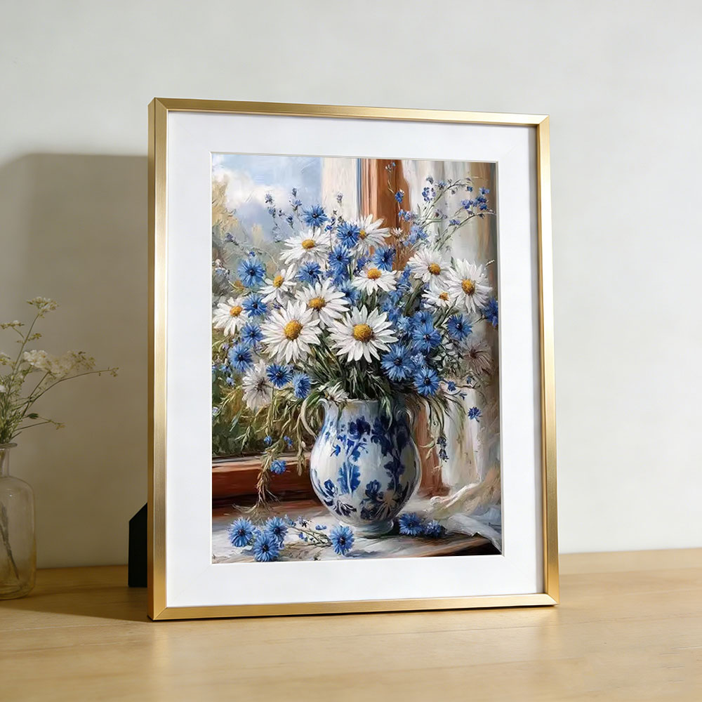 Cross Point Embroidery Daisy F - Embroidery Guide Paper ulasan dan harga