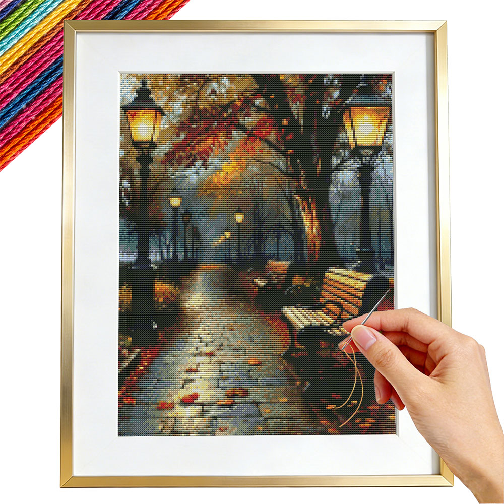 11CT Embroidery Packages Stree - Embroidery Guide Paper ulasan dan harga