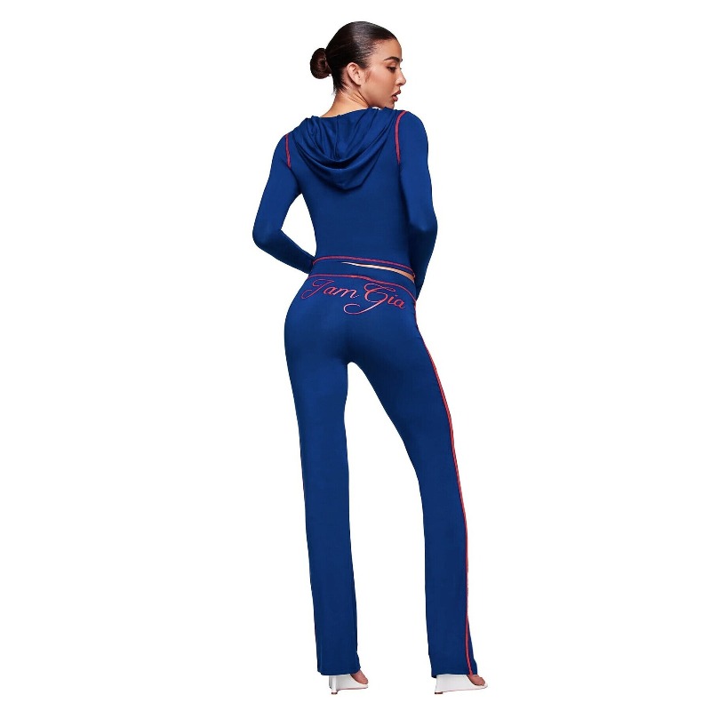 Women Letter‑Print 2‑Piece Tra - Embroidery Online ulasan dan harga
