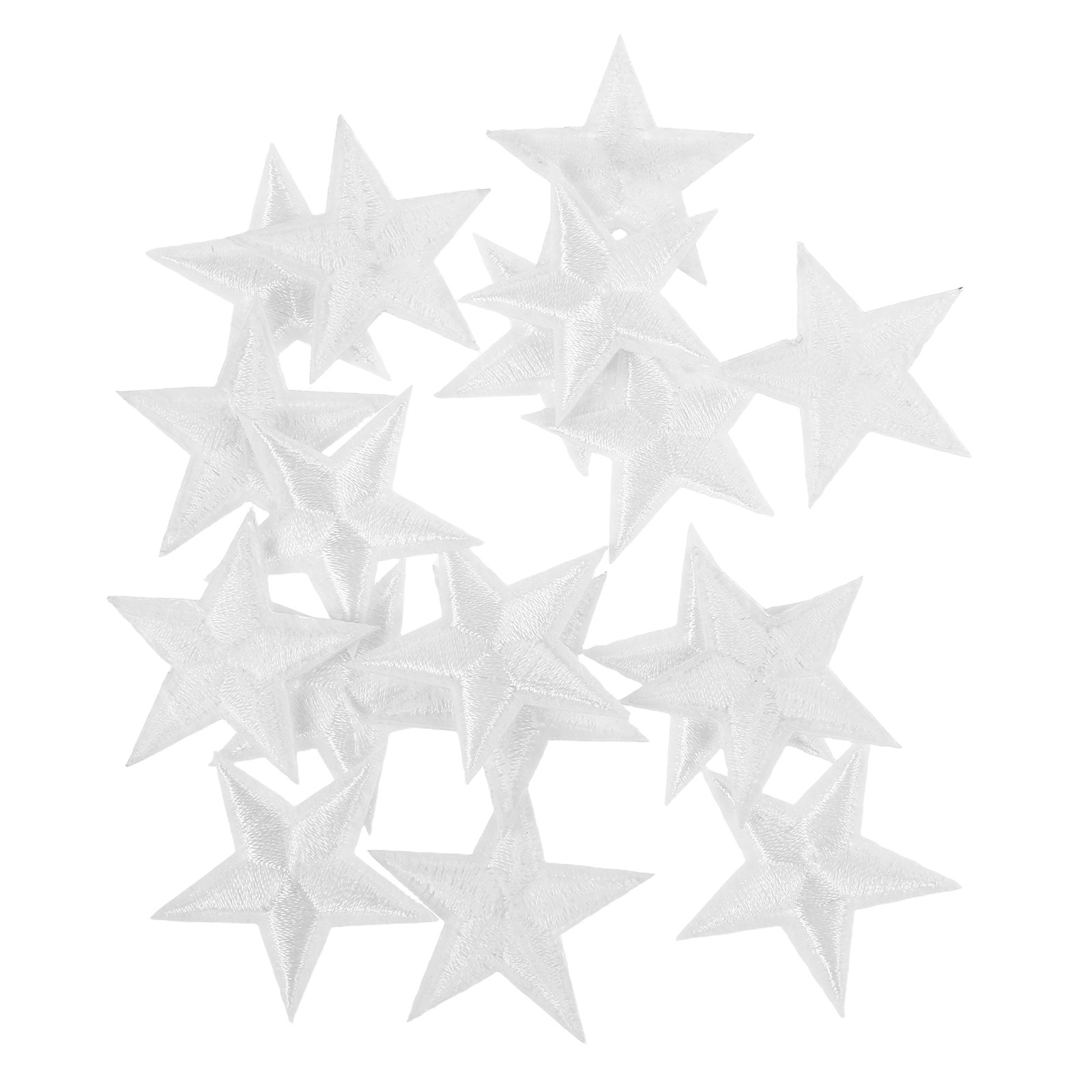 24Pcs Star Embroidery Patches  - Embroidery On Black Shirt ulasan dan harga