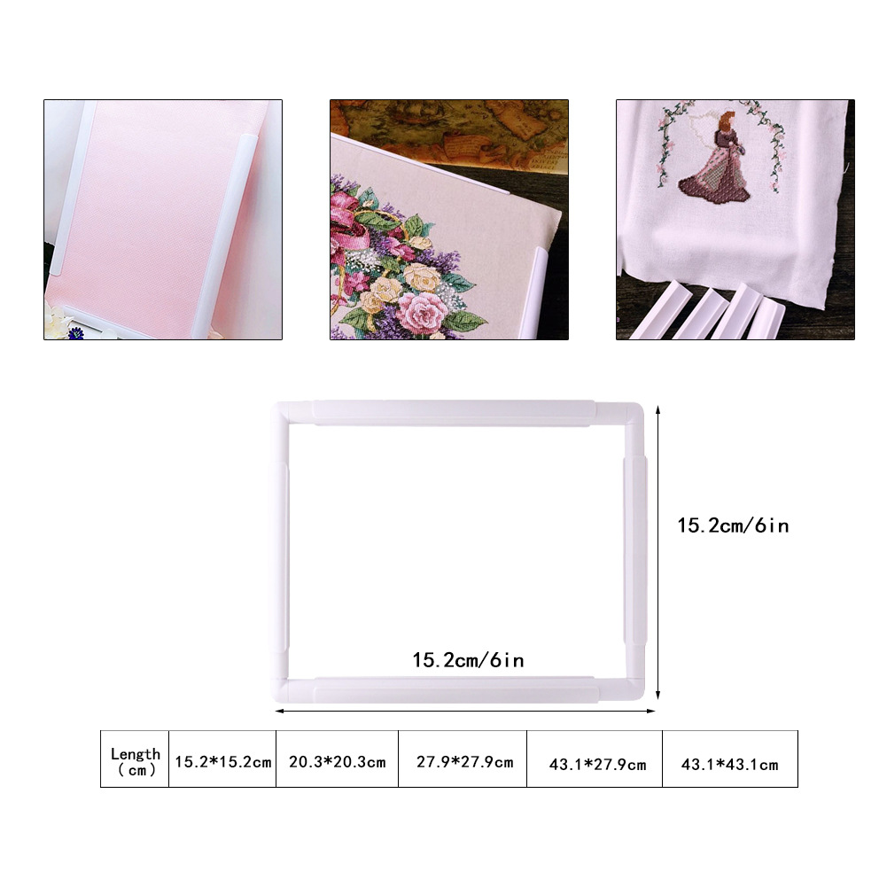 Square Shape Embroidery Frame  - Embroidery Hoop Square ulasan dan harga