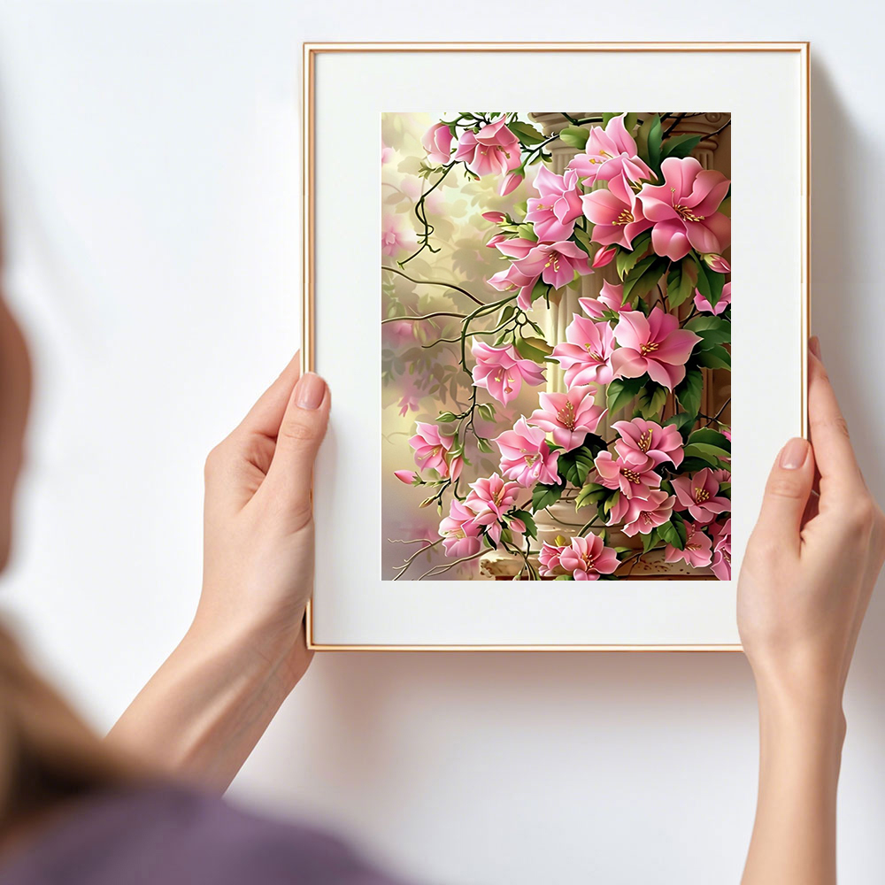Huacan DIY Diamond Painting Az - Embroidery Hoop Square ulasan dan harga