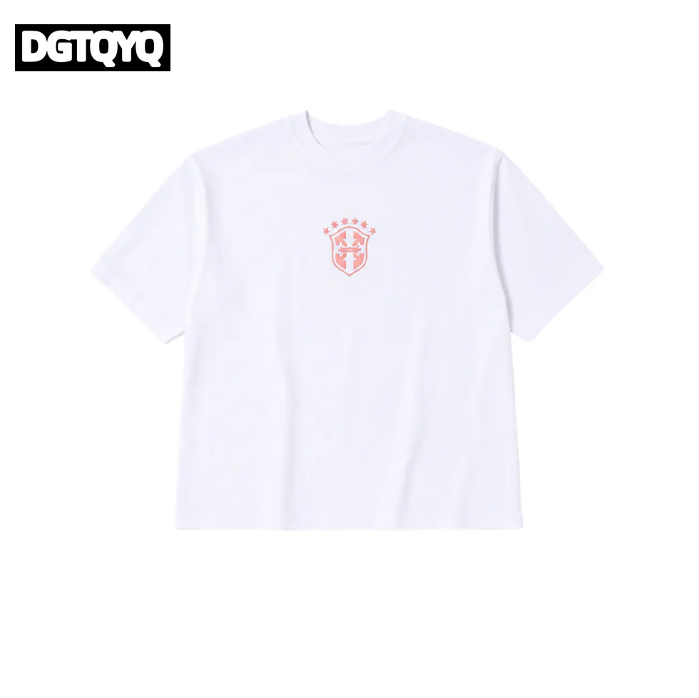 Man's Summer New Pink Embroide - Embroidery Tshirt ulasan dan harga