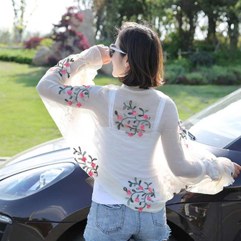 2025 Summer New Women Long Cas - Embroidery Tshirt ulasan dan harga
