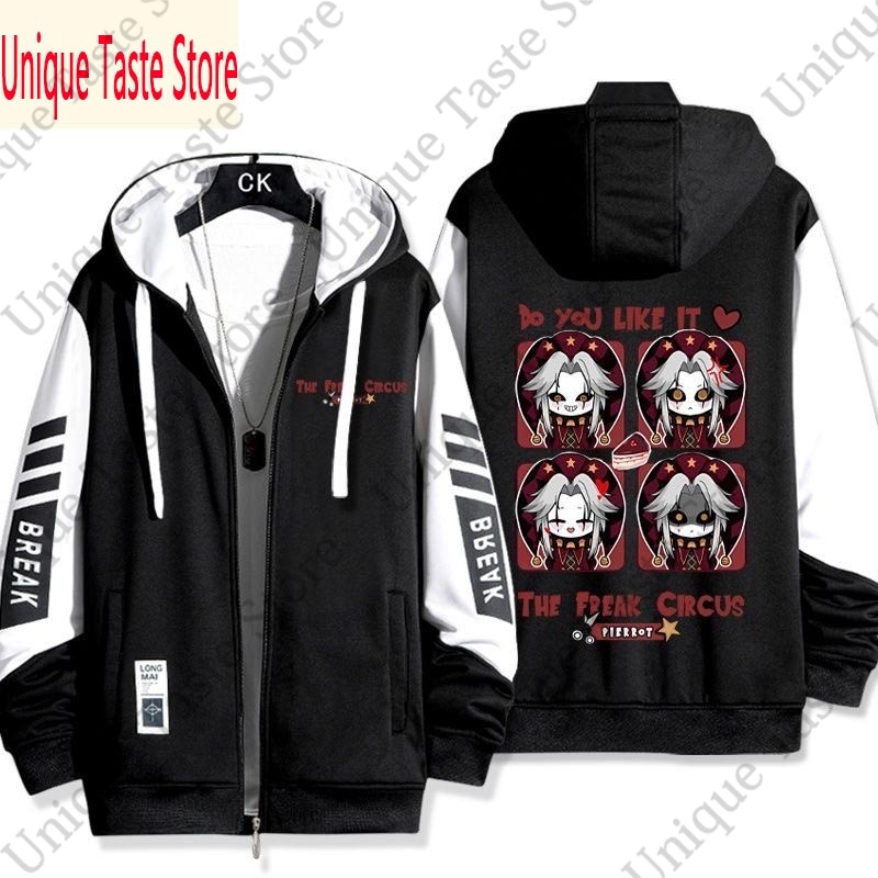 The Freak Circus Zipper Hoodie - Embroidery Zip Up Hoodie ulasan dan harga