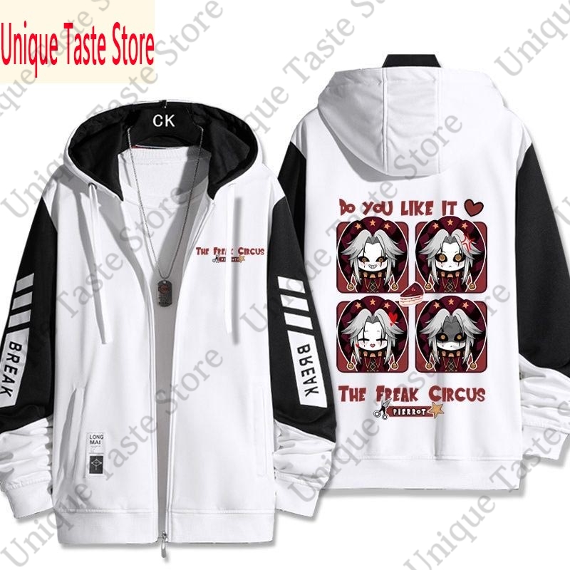 The Freak Circus Zipper Hoodie - Embroidery Zip Up Hoodie ulasan dan harga