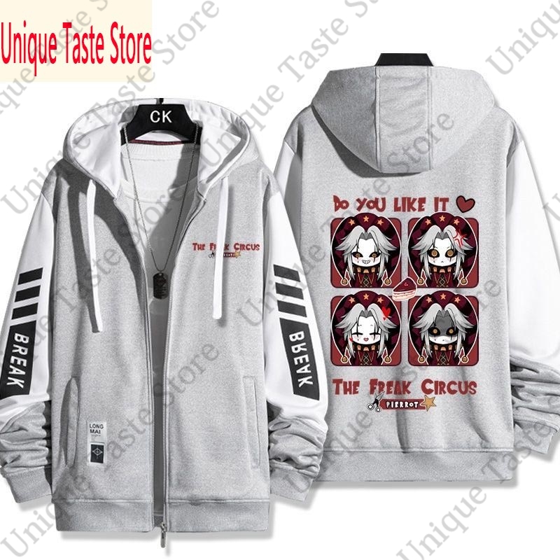 The Freak Circus Zipper Hoodie - Embroidery Zip Up Hoodie ulasan dan harga