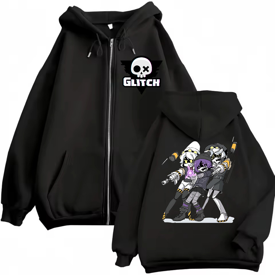 Anime Murder Drones Zipper Hoo - Embroidery Zip Up Hoodie ulasan dan harga