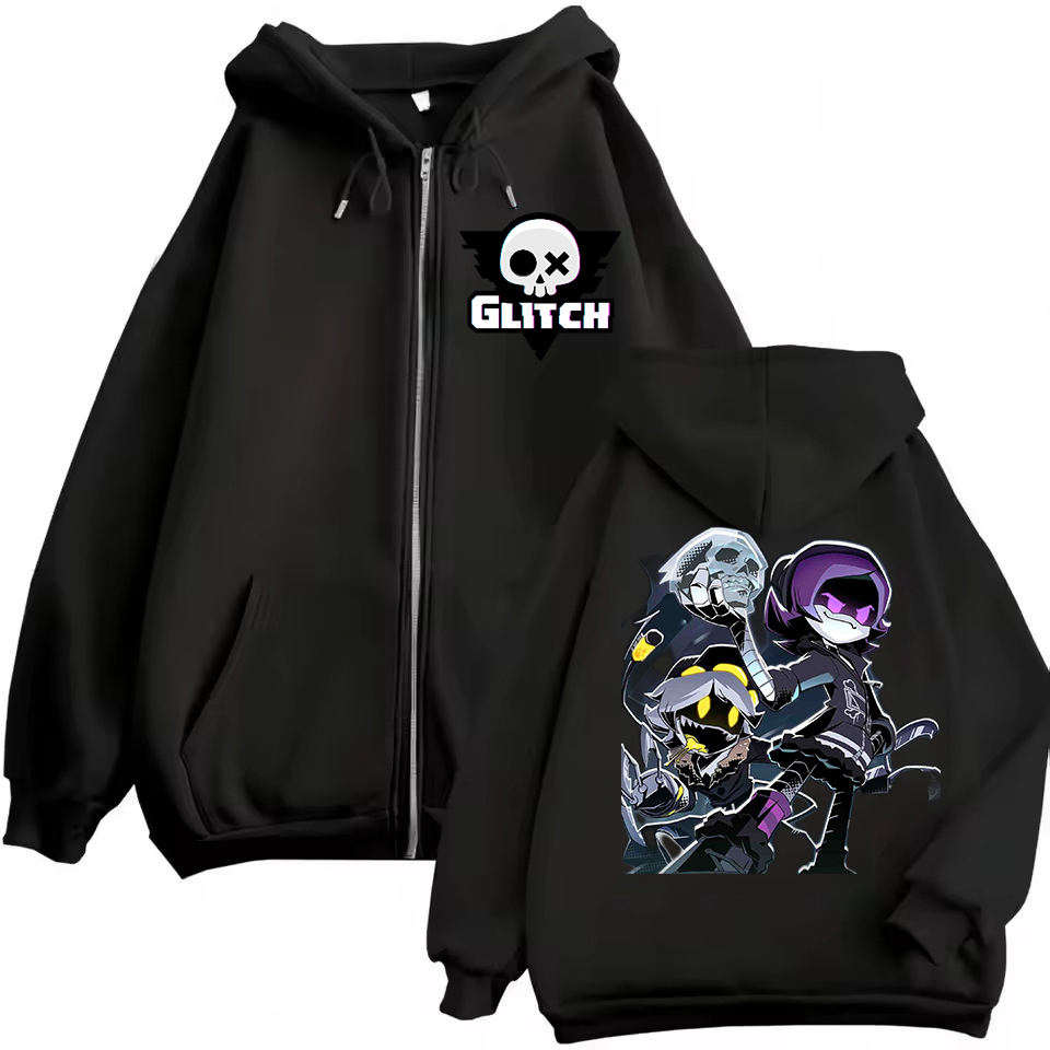 Anime Murder Drones Zipper Hoo - Embroidery Zip Up Hoodie ulasan dan harga