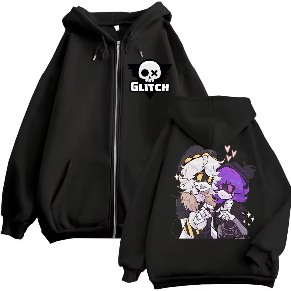 Anime Murder Drones Zipper Hoo - Embroidery Zip Up Hoodie ulasan dan harga