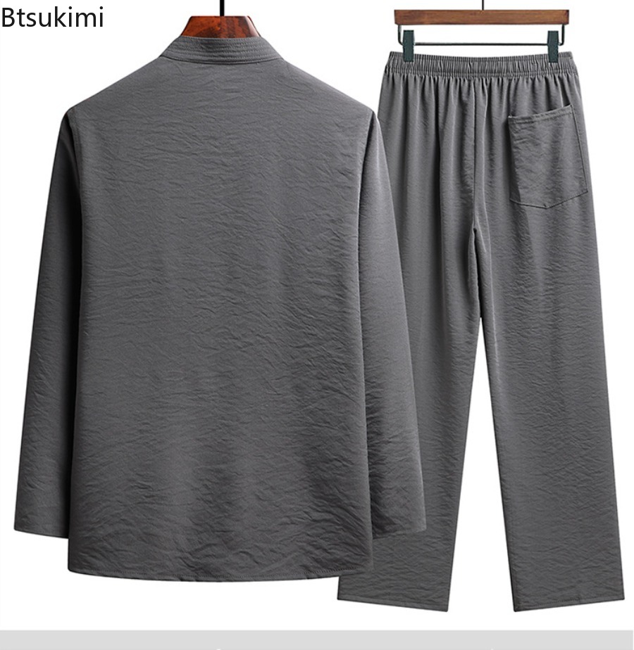 Chinese Style Set Men's Spring - Embroidery Style ulasan dan harga